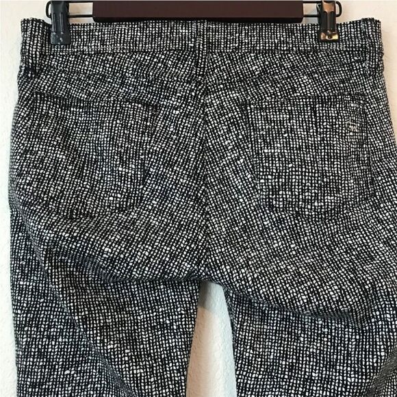 EUC Rag & Bone Linton zip tweed skinny jeans in size 27 black white - Picture 7 of 9